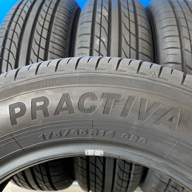 中古タイヤ 175 65R14 65 175 タイヤ YOKOHAMA PRACTIVA サマ−タイヤ