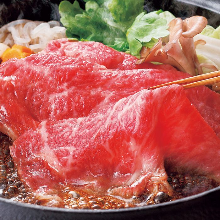 【産地直送】松阪牛もも・肩ロースすき焼き用【送料無料】 ＜熨斗無料！ プレゼント ギフト お取り寄せ＞ 7,884円