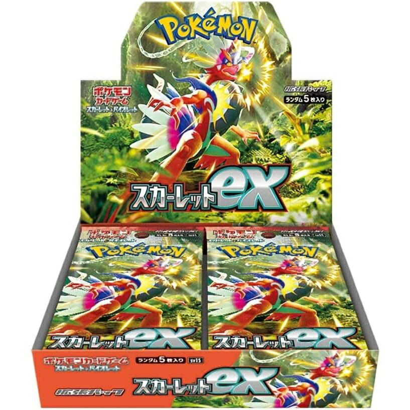 楽天市場】ポケカ スカーレットex BOX ポケモンカードゲーム