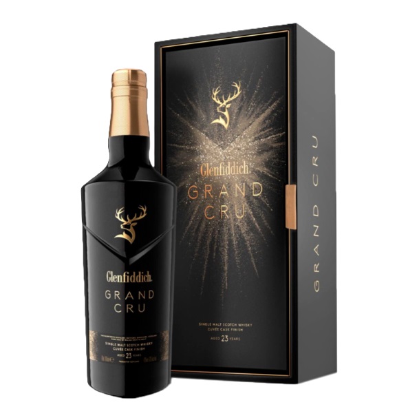 グレンフィディック 23年 グランクリュ 700ml 箱付き 並行輸入品 スコッチ ウイスキー イギリス Glenfiddich GRAND CRU｜ＨＯＳＨＩＧＵＬＦ 店
