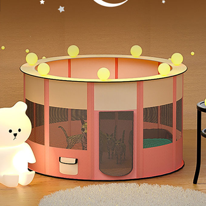 ペットサークル 猫 ケージ 猫ハウス 猫ベッド テント 犬 猫小屋 通気性いい ペットさーくる 犬 ケージ メッシュ屋根付き 室内 屋外 猫サークル ペットケージ メッシュサークル サークル ケージ 出産用 軽量 洗える 頑丈 コンパクト アウトドア キャリーバッグ付き