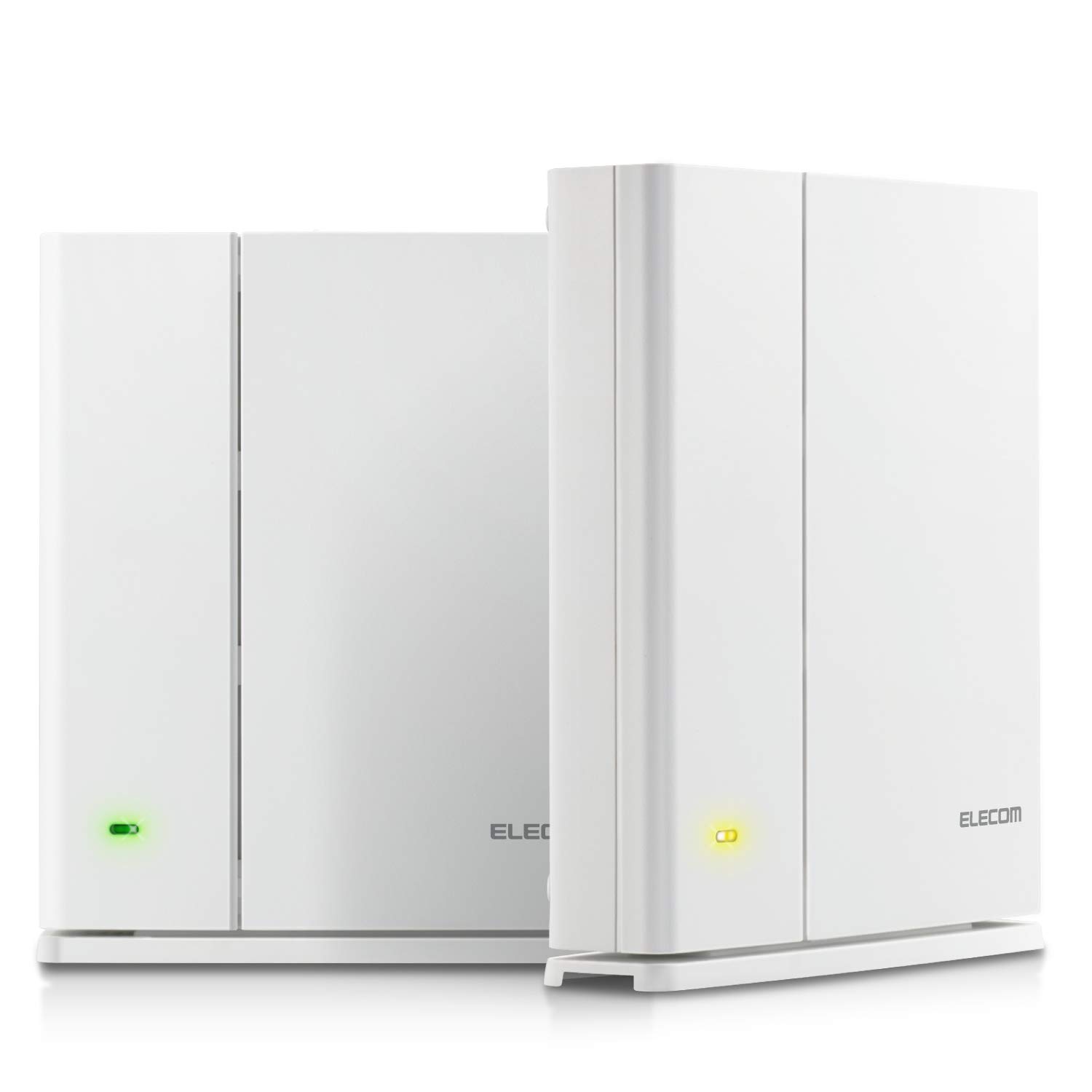 (未使用･未開封品)エレコム メッシュ WiFiルーター 無線LAN 親機＋中継器セット 11ac 1733＋800Mbps IPv6（IPoE）対応 日本メーカー WMC-2HC-W Amazon | エレコム メッシュ WiFiルーター 無線LAN 親機＋中継器