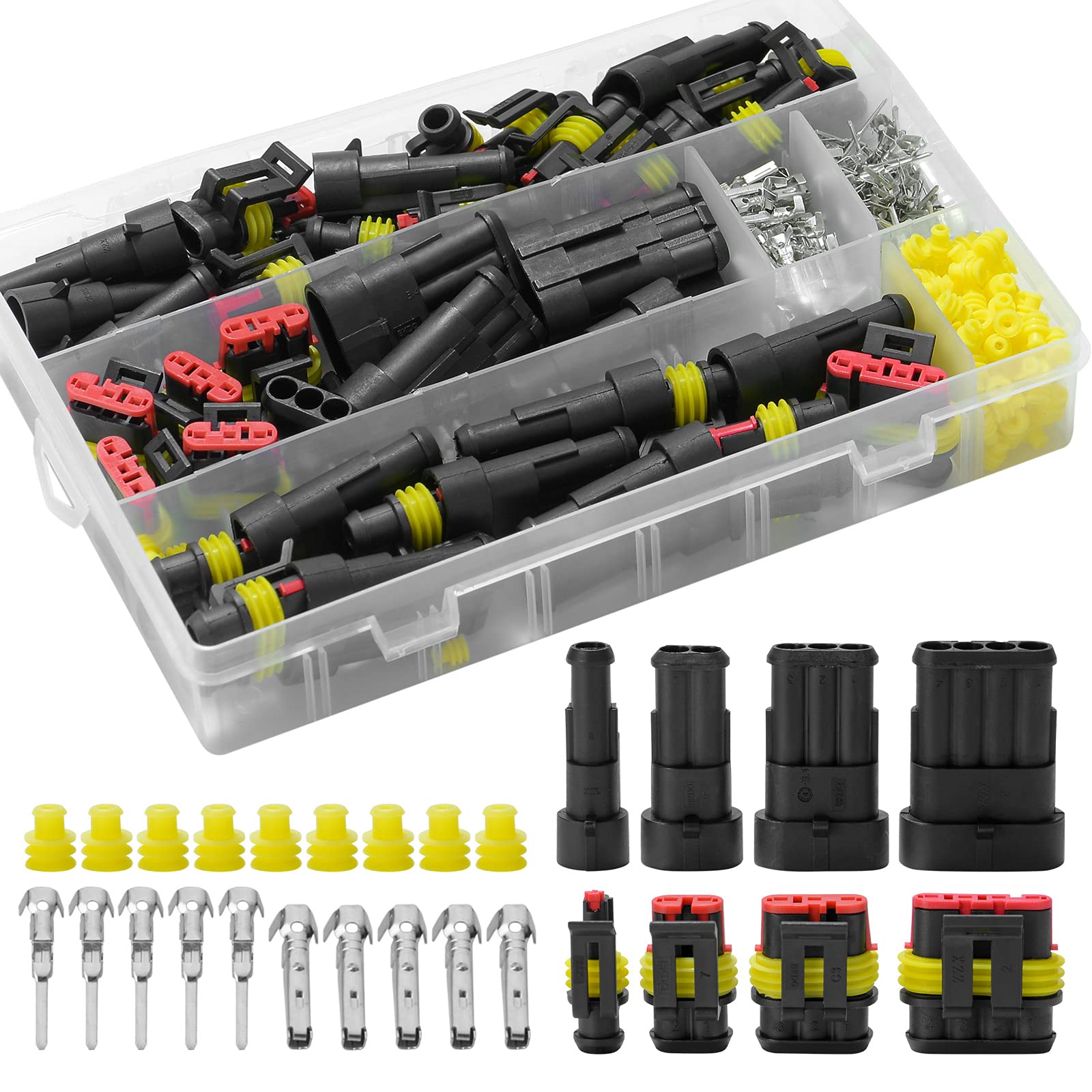 けみコネクター＋ベースウォーターセット Amazon.co.jp: HEATKING 防水コネクター 2極 バイク電装用配線