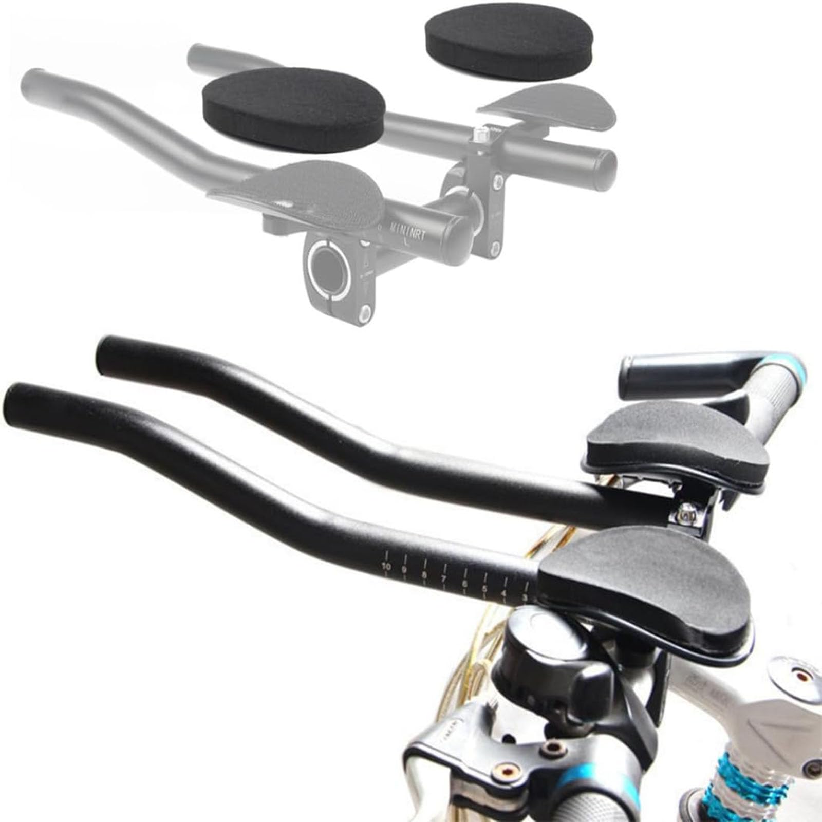 シマノ shimano PRO ミサイルEVO TTカーボンハンドル DHバー シマノPRO ミサイルEVO TTバー（31.8） | シマノプロ |
