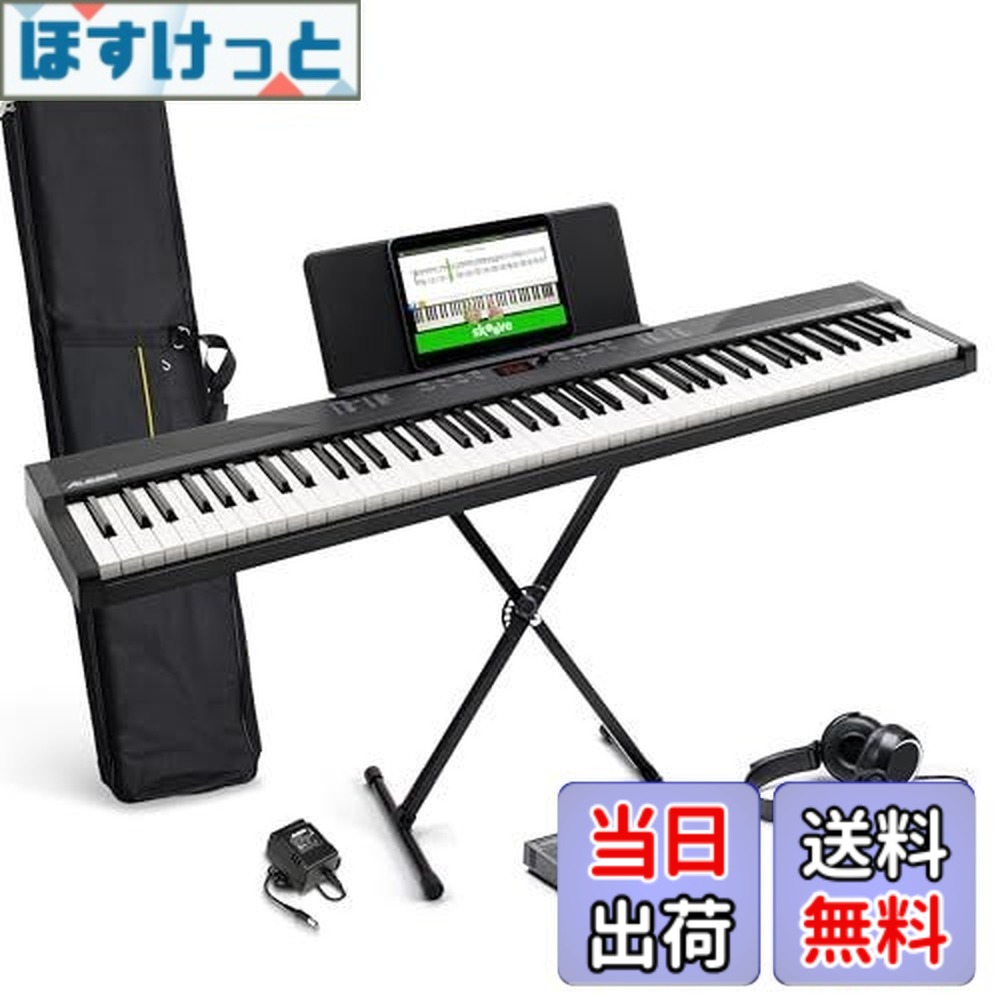 【貨物輸送無料】Alesis 陰電子洋琴 88鍵盤楽器 Recital Play \u0026 Recital Black