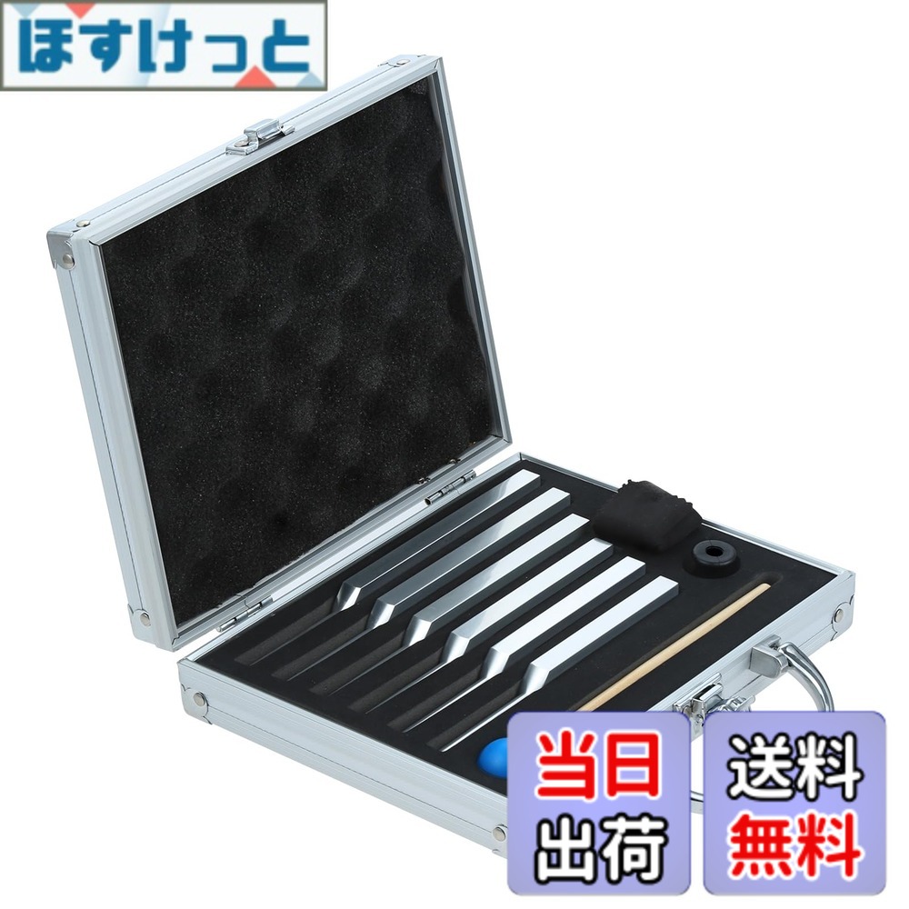 【送料無料】Dreld 音叉のセット6個 528 Hzチューニングフォーク リラックス ヒーリングための音叉楽器（UT 396 Hz, RE 417 Hz, MI 528 Hz, SOL 639 HZ, FA 741 HZ, LA 852 HZ）アルミニウム製 ギフトボックス付き 音叉セット ハンマー クリーニングクロス