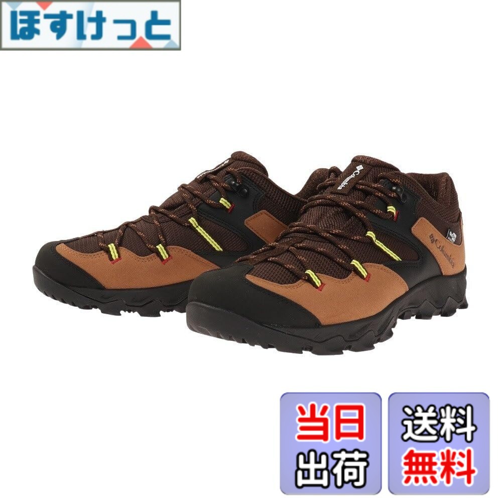 【貨物輸送無料】[Columbia] メンズ セイ赤ちょうちん ファイブ ファースト アウト素っ気ない SABER V LO OUTDRY 010 black bold orange 色：ベージュ、大いさ：25.0 糎