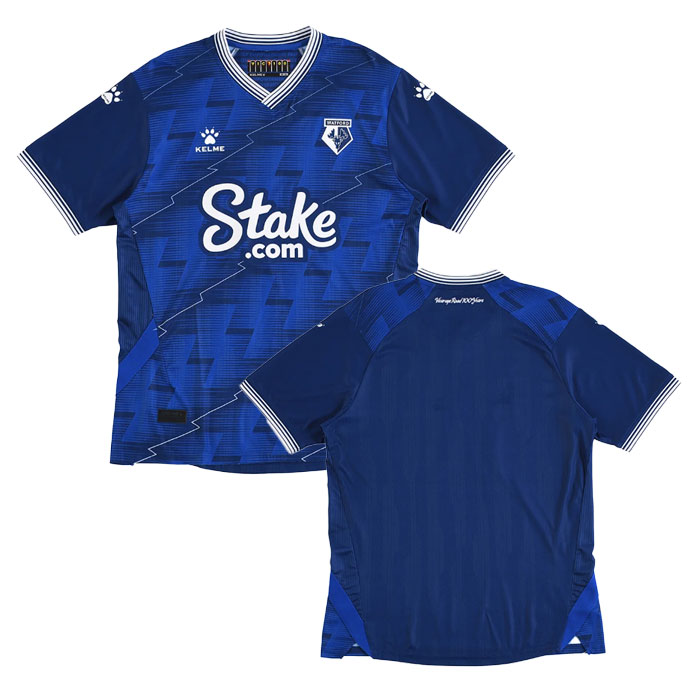 ケルメ KELME 蹴球 ワトフォード 22/23 アウェイ 半袖 複製品 制服 スポーツ・アウトドア-メンズウェア-シャツ