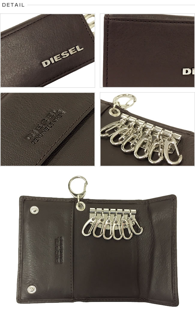 【楽天市場】ディーゼル DIESEL キーケース キーホルダー メンズ X02767 PS777 KEY CASE JAM WALLETS