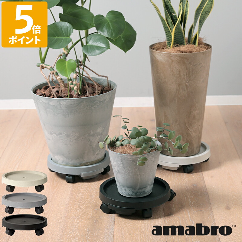 楽天市場】受け皿 amabro アマブロ プランツトレイ PLANTS TRAY 排水