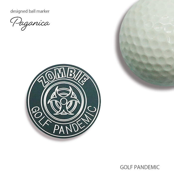 【PAGANICA TOOLS】GOLF PANDEMIC【ゴルフ マーカー ゴルフマーカー ゴルフ用品 ボールマーカー パガニカ paganica おしゃれ プレゼント】画像