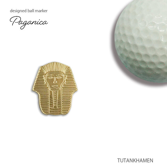 【PAGANICA TOOLS】TUTANKHAMEN【ゴルフ マーカー ゴルフマーカー ゴルフ用品 ボールマーカー パガニカ paganica おしゃれ プレゼント】|Hot Crafts(ホットクラフト)