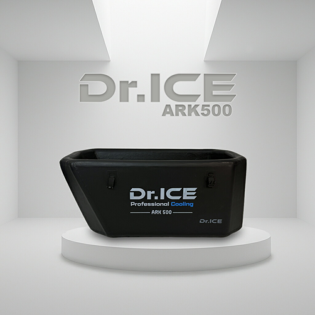 【Dr.ICE】アイスバス（冷却水循環装置）専用バスタブ ARK500 ブラック 浴槽 サウナ 水風呂 業務用 自宅用 チラーバス コールドプランジ