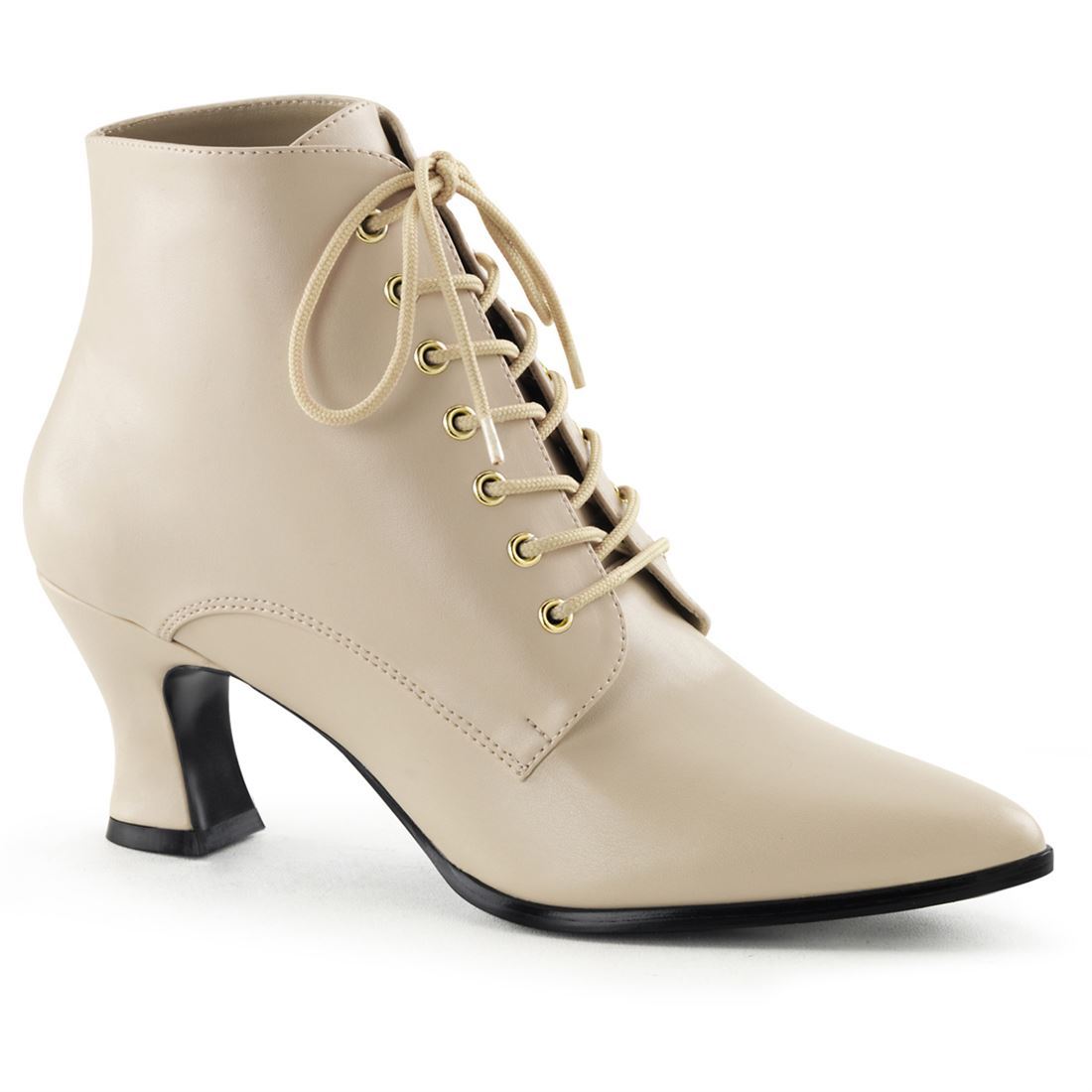 victorian style lace up ankle boots