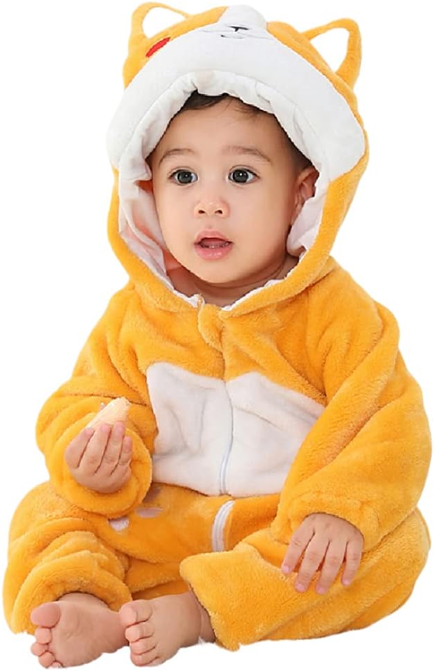 【Quenny】クイニ― 11752 Infant Shiba Inu Romper ベイビー 柴犬 ロンパー コスチューム