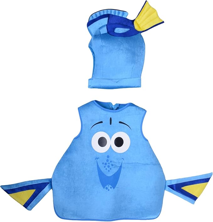 【Quenny】クイニ― 9021 Dory Costume キッズ ファインディング ニモ ドリー コスチューム コスプレ ハロウィン ステージ