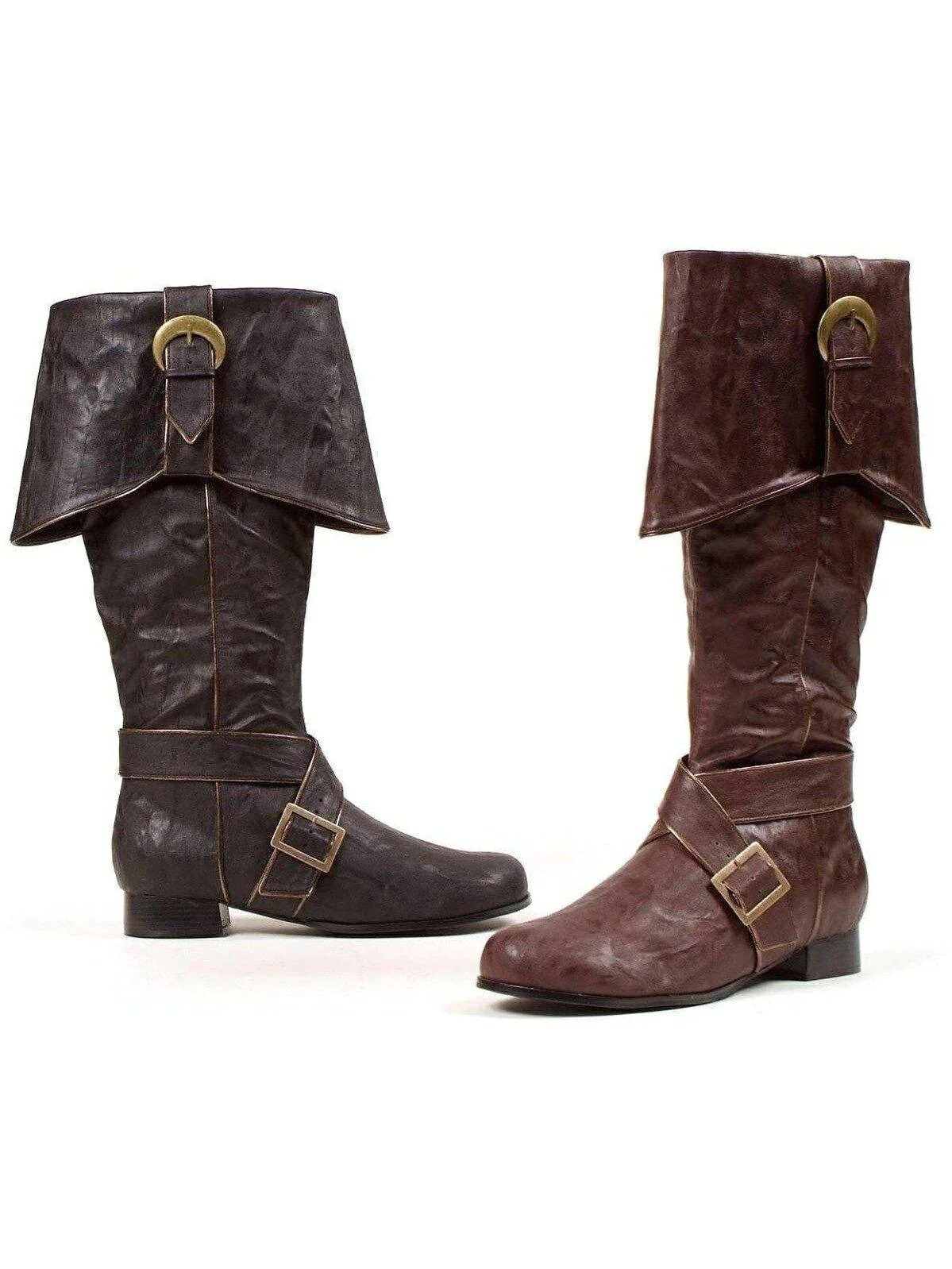 1031 by Ellie Shoes 121-JACK Men's Pirate Boot メンズ バックルストラップ付き ニーハイ ブーツ ハロウィンコスプレ パイレーツ/ルネッサンス|HOT GIRL