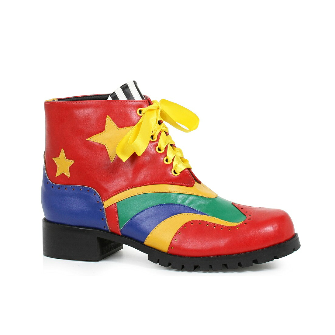 1031 by Ellie Shoes 121-PAYASO Men`s Multi Color Bootie メンズ マルチカラー ピエロ シューズ ハロウィンコスプレ