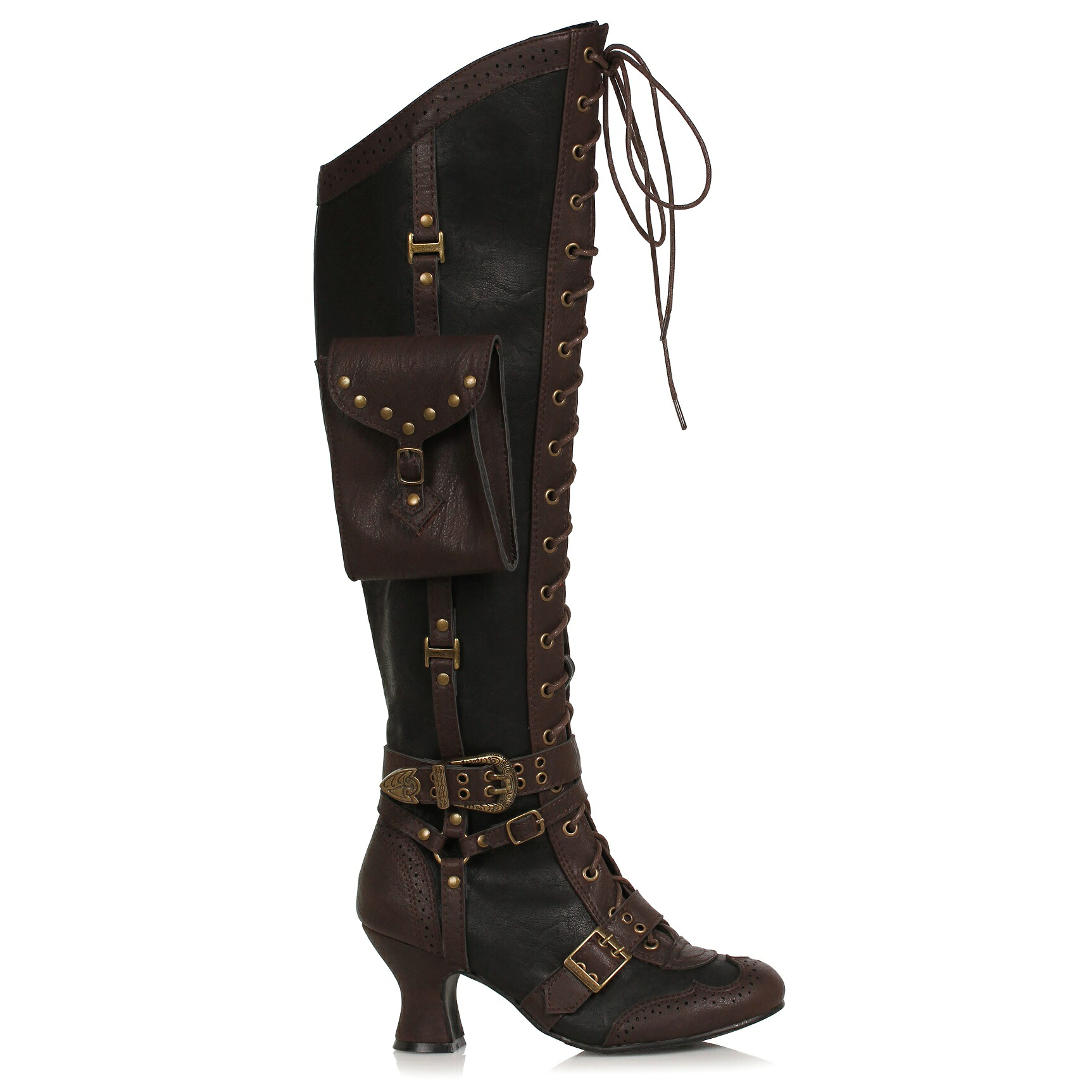 1031 by Ellie Shoes 254-INGRID　Women's Steam Punk Boot レディース スチームパンク ブーツ ハロウィンコスプレ｜HOT GIRL