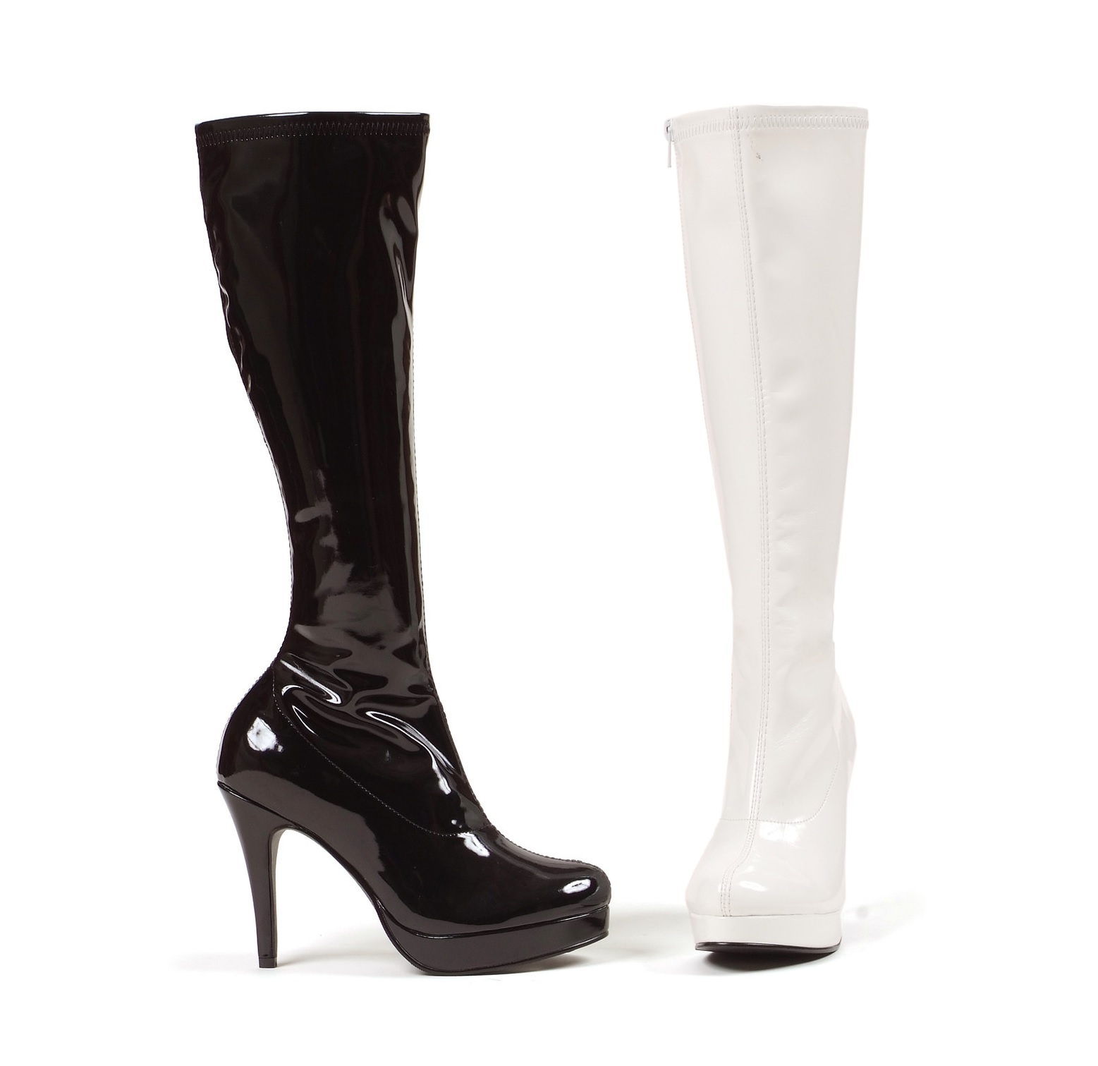 Ellie Shoes 421-GROOVE WOMEN‘S Knee High Gogo Boot with Zipper レディース ニーハイ ゴーゴー ブーツ ハロウィンコスプレ ゴーゴー|HOT GIRL
