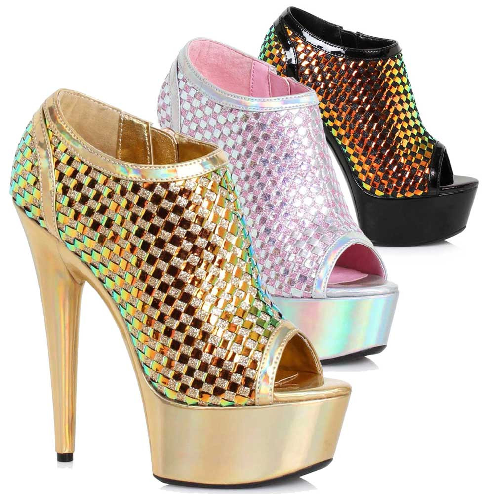 Ellie Shoes 609-JACLYN Ankle Bootie With Weaves レディース 編み込み/ウェーブ アンクル ブーティ
