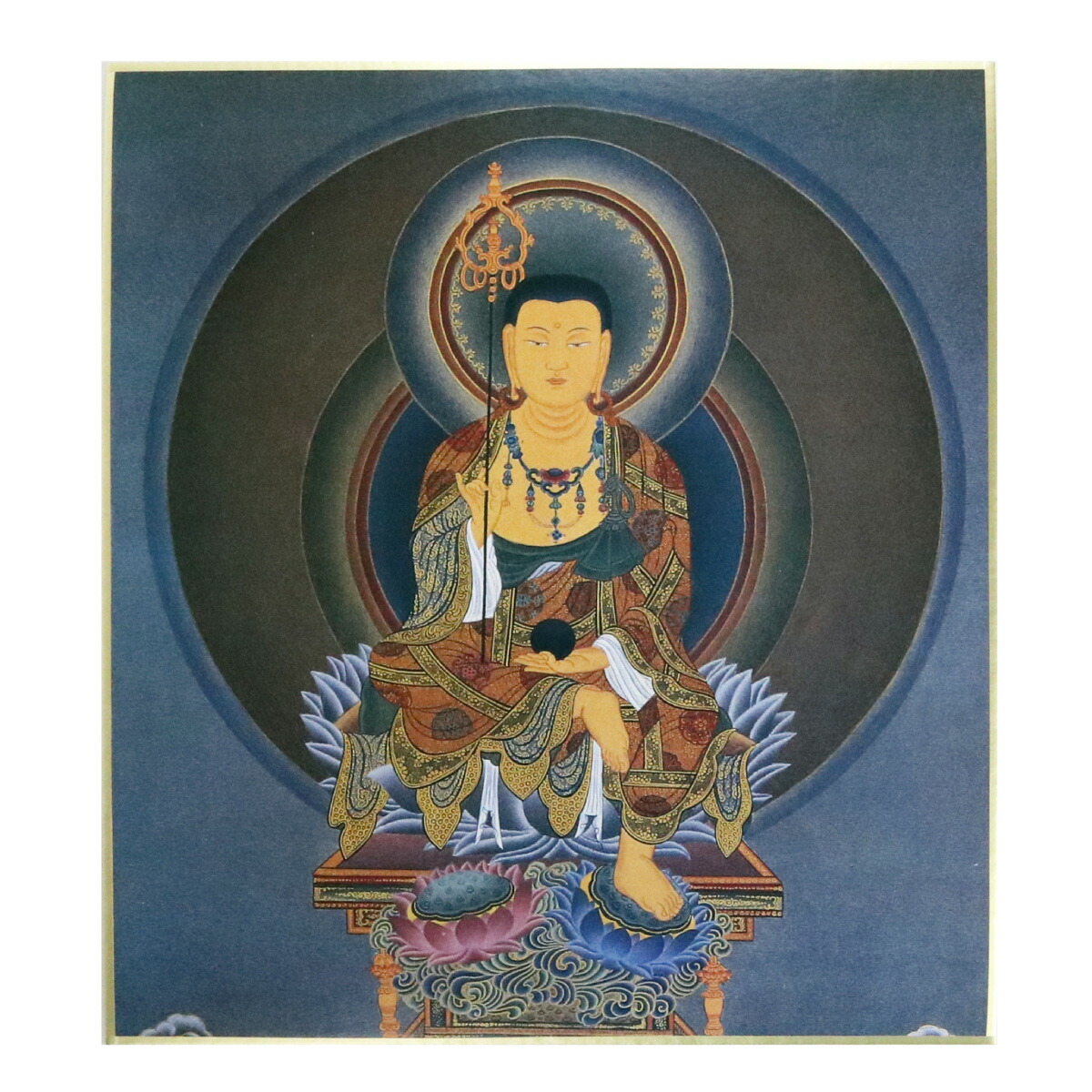立江寺　本尊: 延命地蔵菩薩　版木　印刷用　版部分は金属　四国八十八ヶ所　 活版 楽天市場】仏画色紙 四国八十八箇所 本尊＋弘法大師空海 送料