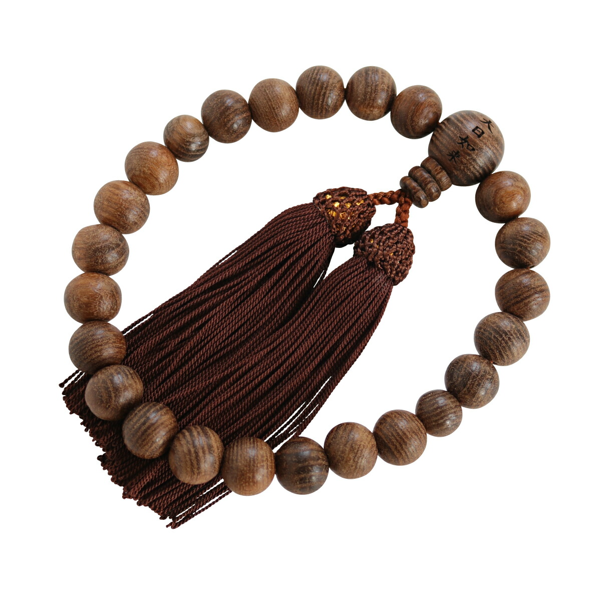 巨大数珠　超珍品 楽天市場】数珠 男性用 京念珠 真言宗 槐 22珠 弘法大師 御姿彫り 送料