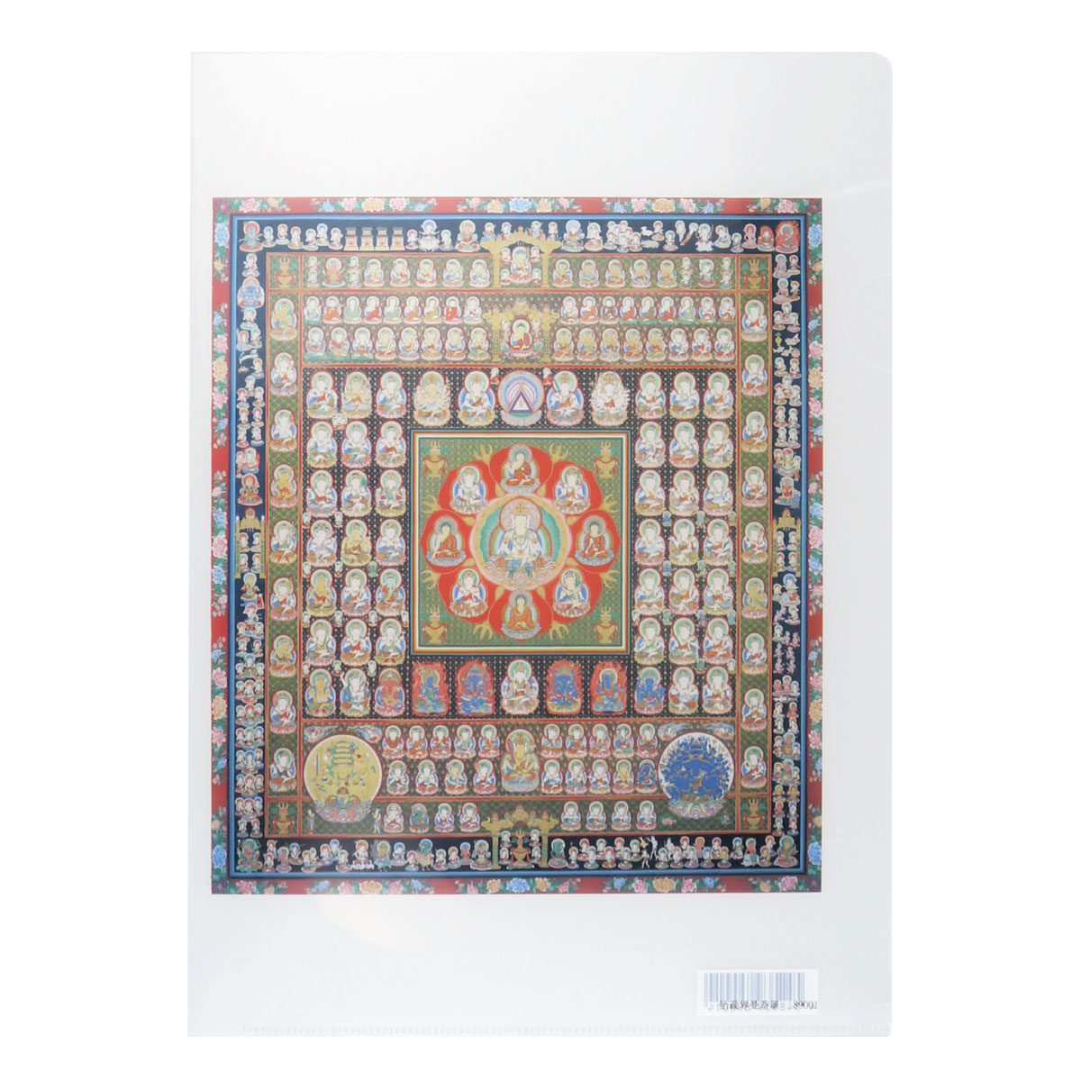 楽天市場】仏画色紙 金剛界曼荼羅 送料無料 送料込み （※送料無料は