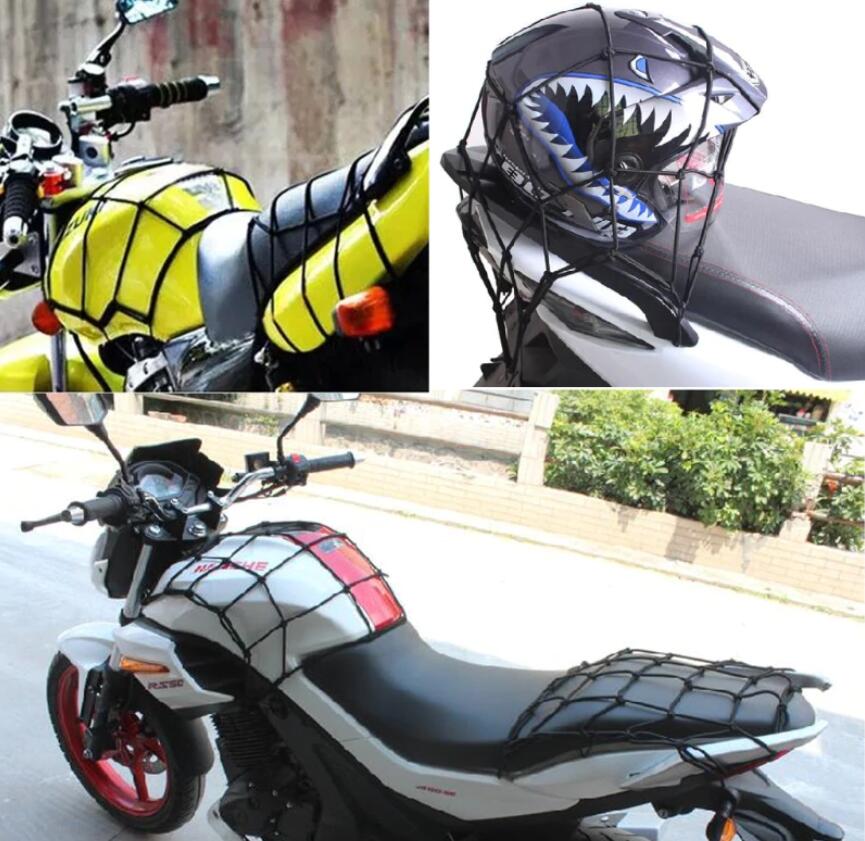 楽天市場 フック付き荷物固定バイクネット 展開最大50cm 50cm ツーリングネット 自転車用ネット Ami3030c ほっとプライス 楽天市場店