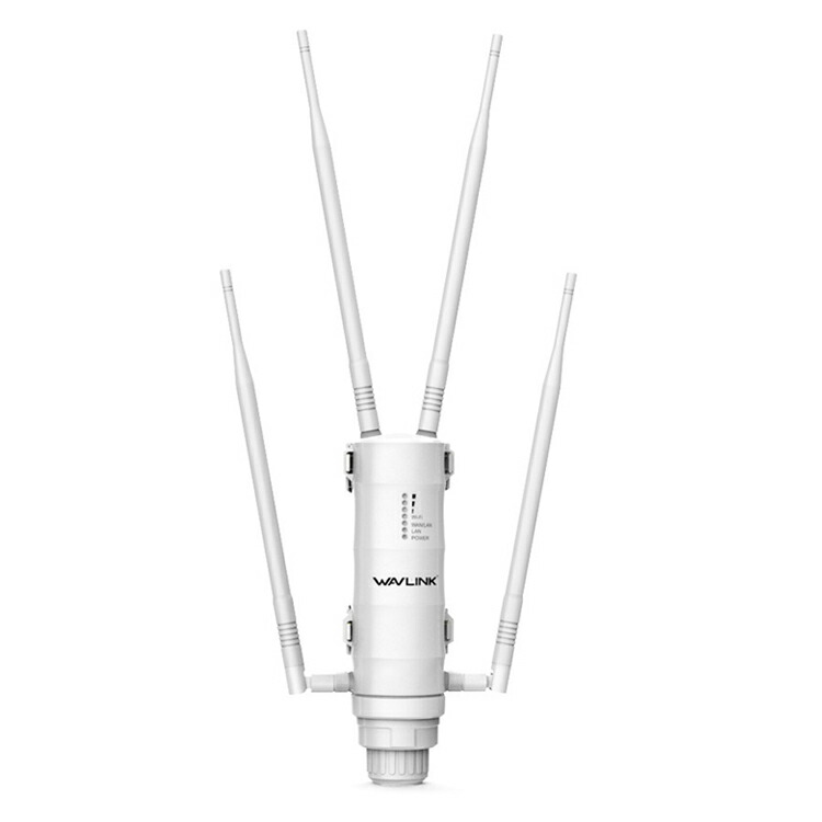 WAVLINK Wi-Fi 無線電話ローカルエリアネットワーク 中次ぎ器 雨合羽 高速道路 1200Mbps ご機嫌力強さ 2.4GHz 5GHz メモリアクセス尖んがり MOT-WN572HG3