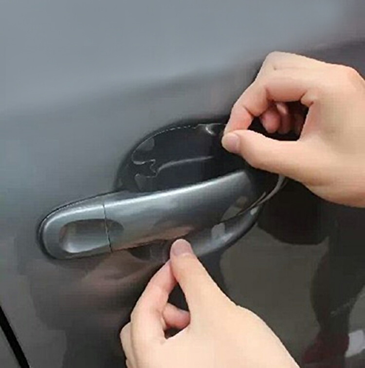 楽天市場 車用ドアノブ保護シート 8枚セット Yk08set ファンライフ楽天市場店