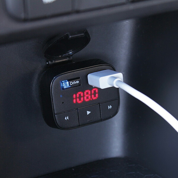 スマホ音楽再生 充電も可能 Usbポート付 Bluetooth 2 5a Dc12v