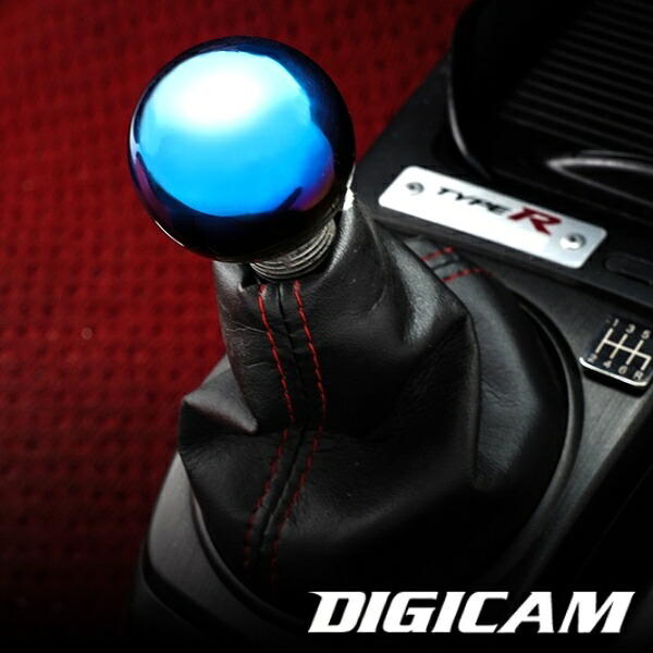 焼入れチタンカラー アジャスタブル機能付 DIGICAM チタンシフトノブType-B M10-P1.25 ニッサン/日産 TSNB-1012 デジキャン ケースペック 10,454円