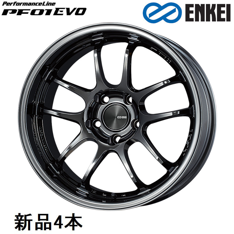 楽天市場】18インチ 18x9J +45 PCD114.3 5穴 SBK ホイール 4本 