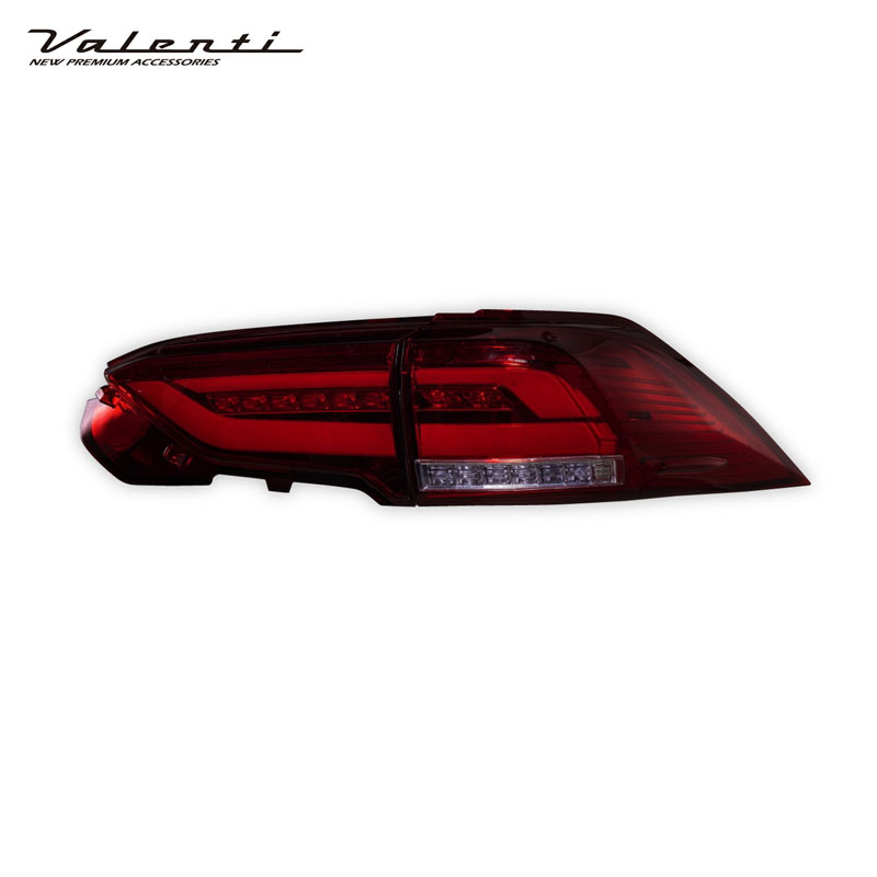 RAV4 50系 MXAA5#/AXAH5#/AXAP54 2019.4～ レッドレンズ/グロスブラック ジュエルLEDテールランプ ウルトラ ヴァレンティ TT50RAU-RG-1