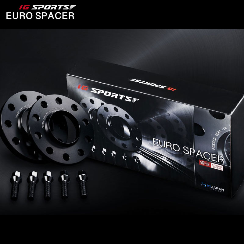 PCD112 10H φ66.6 ボルト無し ベンツ BENZ 純正首下27mm ユーロスペーサー アルミ鍛造 3mm 2枚 IG SPORTS ES-RZ-01