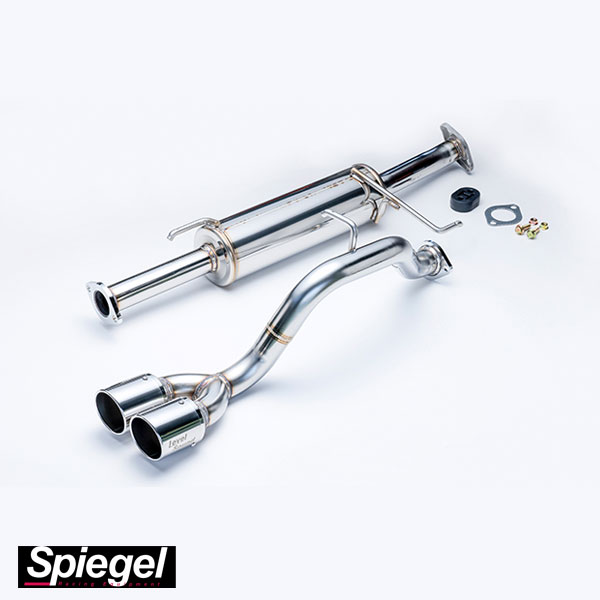 【最大でP29.5倍以上！7/21~7/24まで】Spiegel レベルサウンド304 ターボ車専用 マフラー スズキ エブリイ DA17W (JPターボ/PZターボ) 2WD/4WD装着可 車検対応 HKMS002-002 ※一部除外品あり｜カー用品のホットロードタイヤ