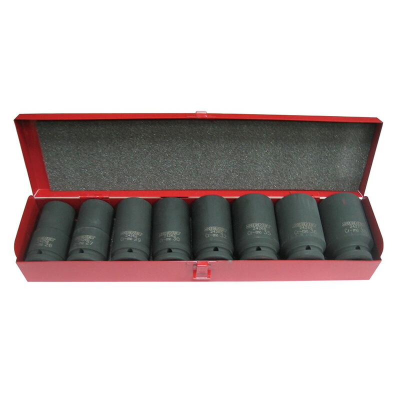 3/4DR 3/4SQ 8PCS ディープインパクトソケットセット 24294 SIGNET(シグネット)