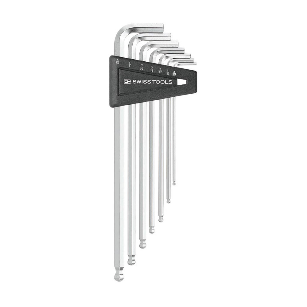 ボール付ロング六角棒レンチセット 212ZLH PB SWISS TOOLS(ピービースイスツールズ)
