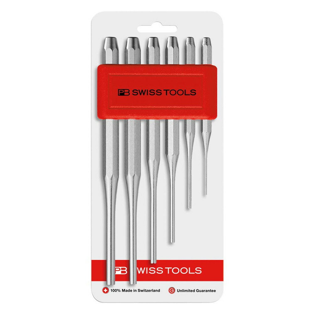 平行ピンポンチセット (ホルダー付) (パック入り) 750BCN PB SWISS TOOLS(ピービースイスツールズ) 9,452円