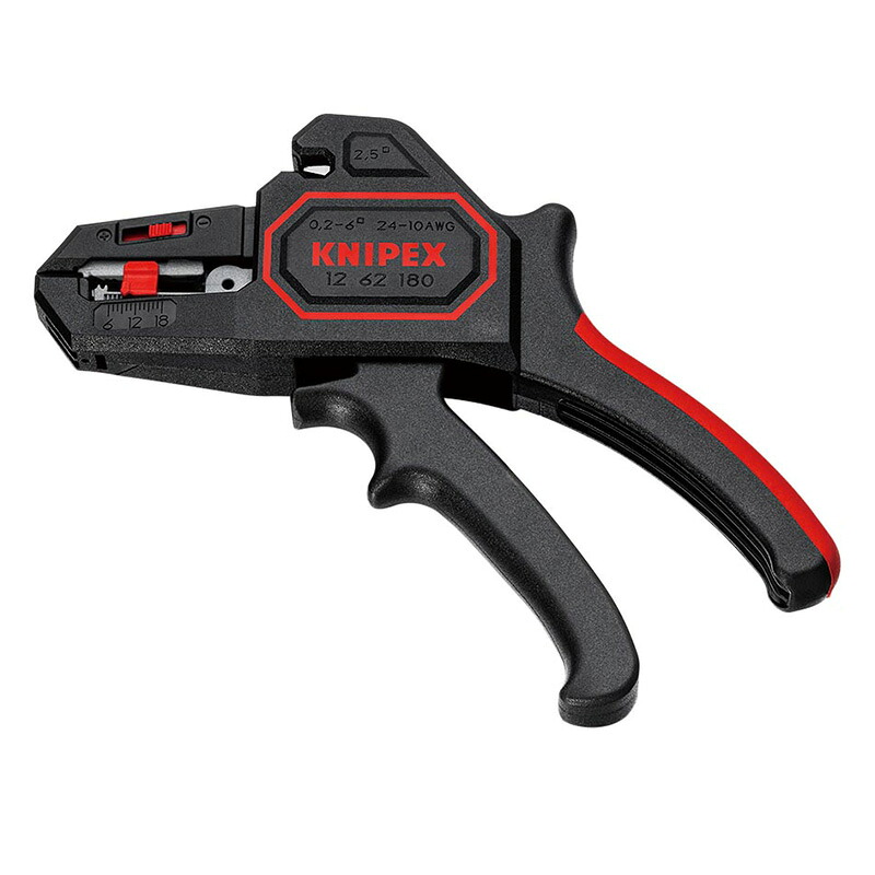 自動ワイヤーストリッパー (台紙付き) 1262-180 KNIPEX(クニペックス)