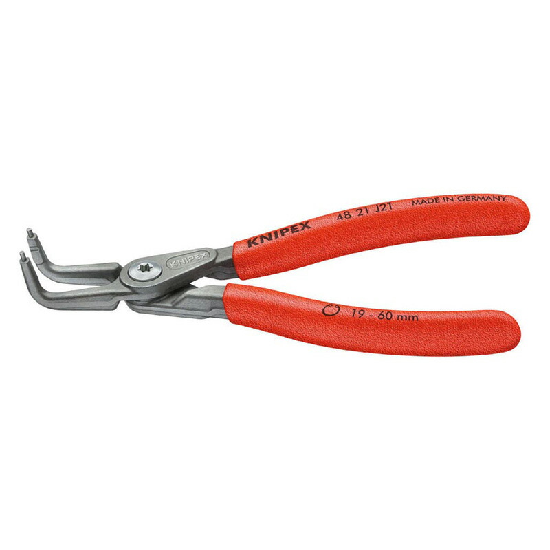 穴用精密スナップリングプライヤー 90° (台紙付き) 4821-J21 KNIPEX(クニペックス)