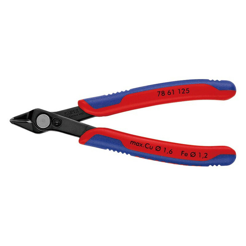 ニッパー (台紙付き) 7861-125 KNIPEX(クニペックス)