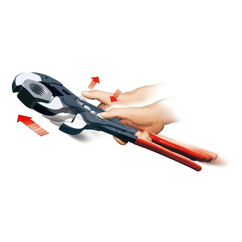 低価格 コブラ ウォーターポンププライヤー 台紙付き 8701-400SB KNIPEX クニペックス fucoa.cl