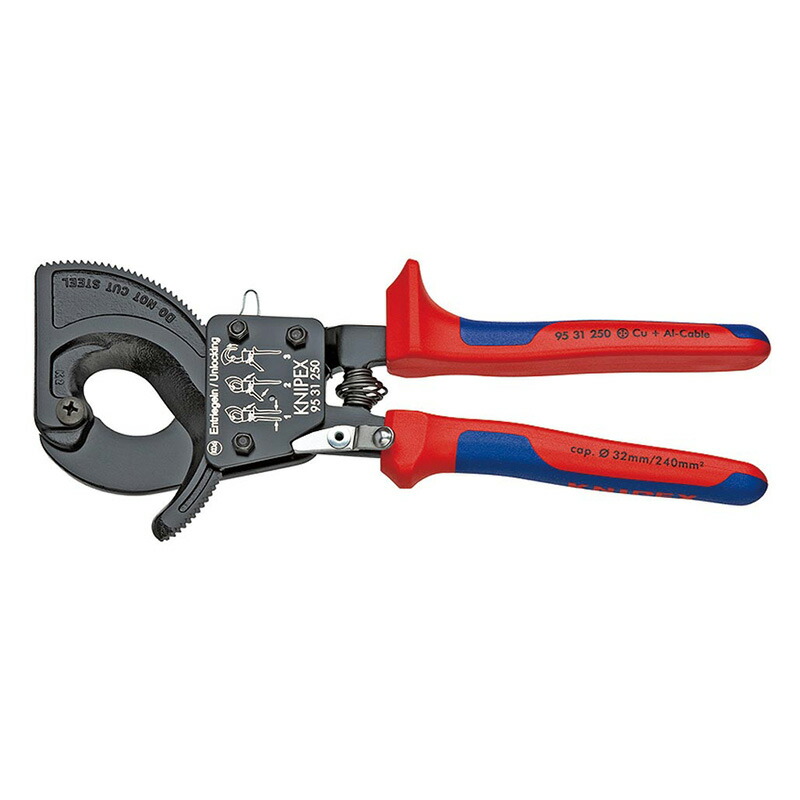 【新品】KNIPEX（クニペックス）9415-215 リボンケーブルカッター 56MM 9415-215 リボンケーブルカッター 56MM 1個 KNIPEX(クニペックス