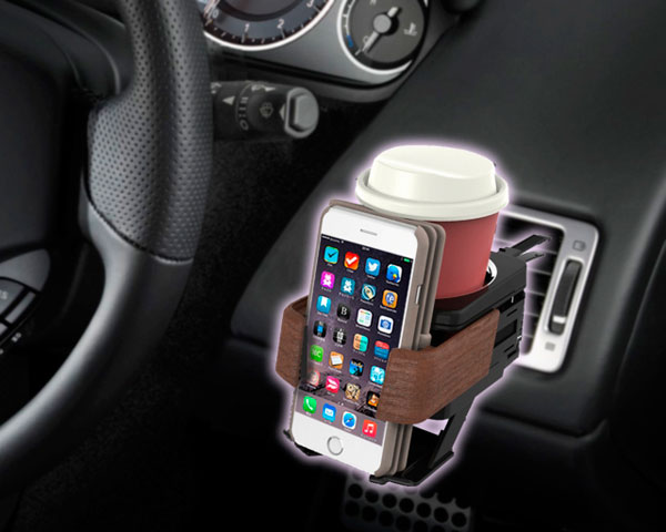 楽天市場 ドリンクホルダー スマホホルダー スマートフォンホルダー エアコン 車 手帳型スマホ対応 ウッド 木目 星光産業 Eb 3 カー用品通販のホットロードパーツ