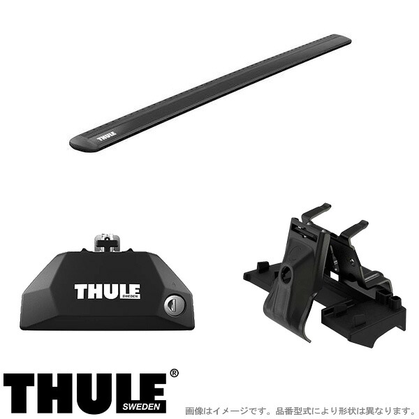 ルーフキャリア 車種別セット BMW X6 G06 ダイレクトルーフレール付 2019~ THULE/スーリー 7106+7114B+6007|カー用品通販のホットロードパーツ