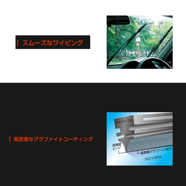 楽天市場】ガラコワイパー グラファイト超視界 替えゴム 車種別セット JPNタクシー H29.10～ NTP10 運転席+助手席+リア ソフト99 ：カー用品通販のホットロードパーツ