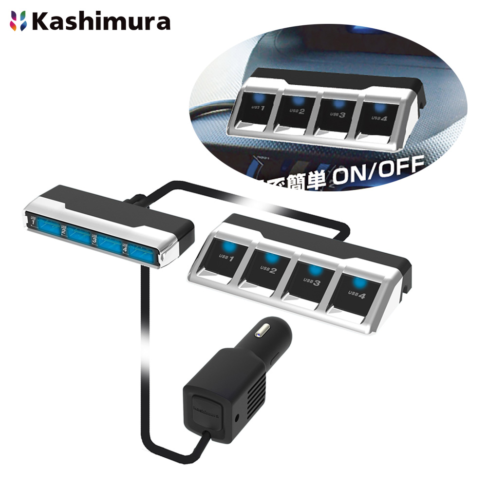 市場 カシムラ 2ポート USB QC3 DC-PD20W