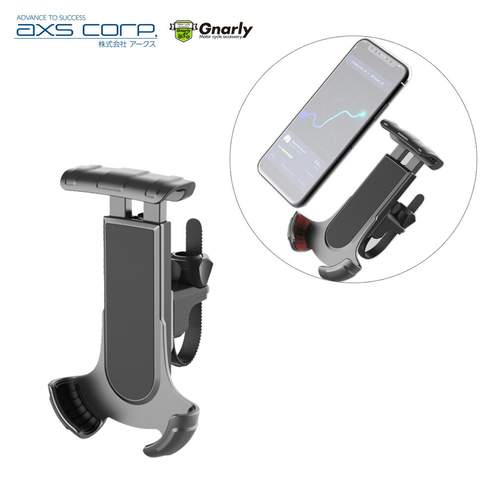 楽天市場】3点止めスマホホルダー 大型スマホ対応Android iPhone対応